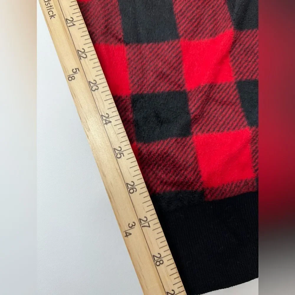 Holiday Time Scotch Plaid Flannel Jogger Pants Kids Size 16-18